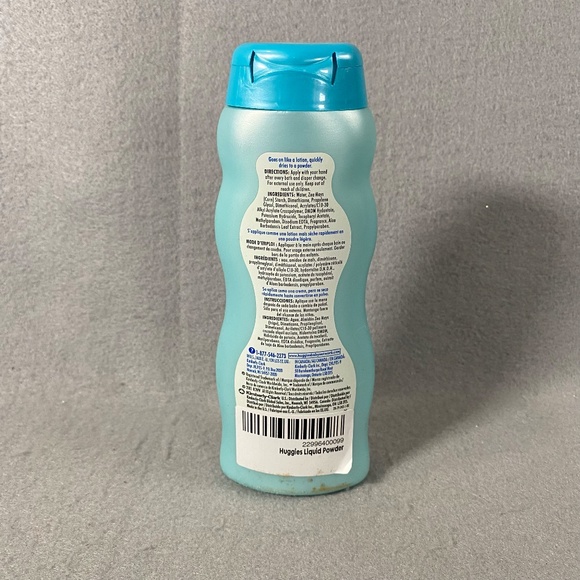 Huggies Liquid Powder Extra Sensitive Hypoallergenic with Cornstarch Aloe 9 oz - Picture 2 of 2